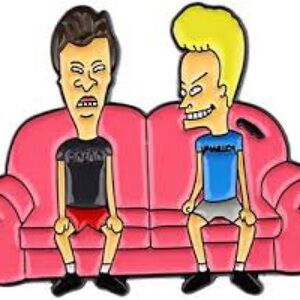 Bevis And Butt-Head Enamel Pin